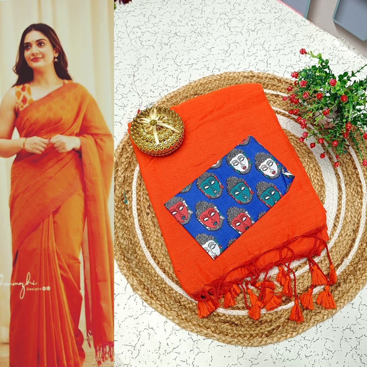 Khadi Cotton Sarees