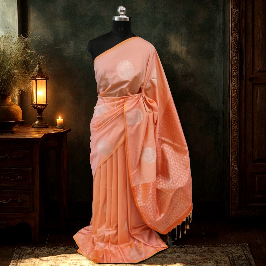 Soft Silk Sarees Earthy