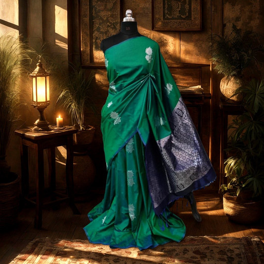 Soft Silk Sarees Earthy