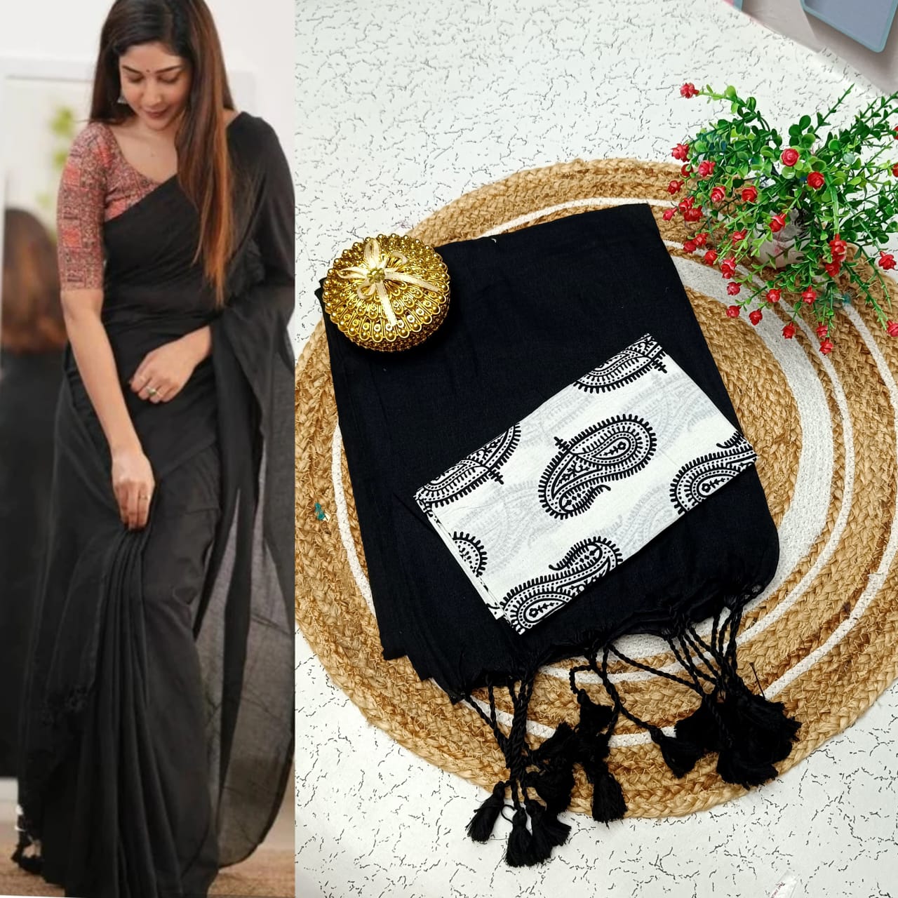 Khadi Cotton Sarees